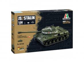 Italeri 1/56 JS2 Stalin tank makett