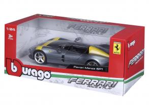 Bburago 1 /18 versenyautó - Ferrari R P - Ferrari Monza SP1 állvány nélkül