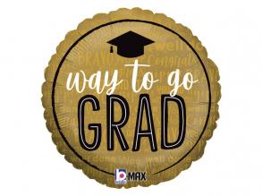 Ballagási fólia lufi 45cm