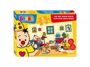 Bumba Puzzle Vau Vau Miau Miau - 6 darabos
