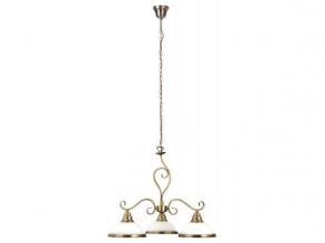 Elisett 3karú csillár E27 3x60W bronz