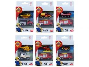 Sam a tűzoltó: Járművek 2db-os szett többféle változatban - Simba Toys