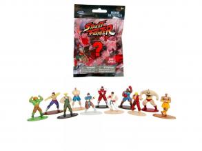Street Fighter meglepetés nano metálfigurák 1db - Simba Toys