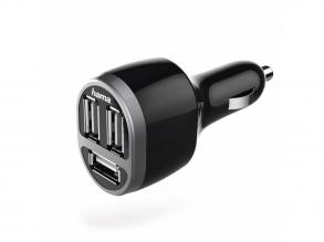Hama 173603 3xUSB 5,2A autós töltő