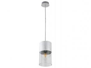 Rábalux , 3154 , Zelkova , függesztett lámpa , súrolt alumínium , IP20 , E27