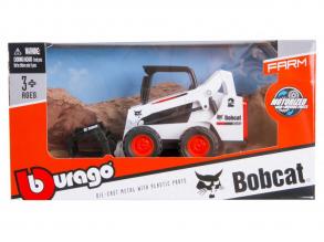 Bburago 10 cm - Bobcat markolóval