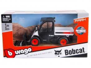 Bburago 10 cm - Bobcat villás emelővel