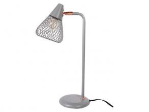 LED lámpatest , asztali , E14 , fém , szürke , Rábalux , Fanny , 3182