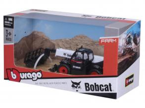 Bburago 1 /50 - Bobcat teleszkópos emelőkosárral