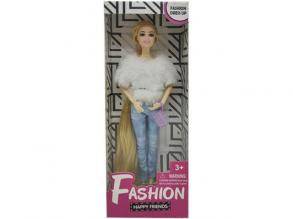 Nicky: Happy Friends divatbaba szett kis táskával