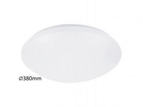 Lámpatest , mennyezeti , 24W , IP20 , kerek , 38cm , fekete , természetes fehér , 5 év garancia , Rábalux , LUCAS