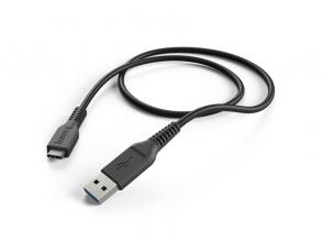 Hama 178395 USB 3.1 Type-C- USB A fekete 1m adatkábel