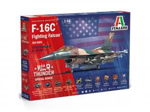 Italeri 1/48 F-16C Fighting Falcon vadászrepülőgép makett