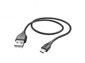 Hama 123578 fekete 1,5m micro USB adatkábel