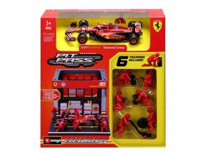 Bburago: F1 versenyautó 1/43 - Ferrari SF-24 boxutca