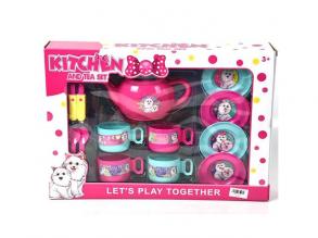 Kutyusos 4 személyes teás készlet