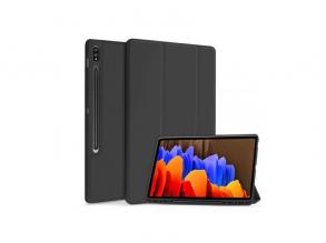 Haffner FN0289 (Smart Case) Galaxy Tab S7 FE 5G 12,4" fekete védőtok