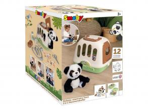Smoby Animal Care utazó kosár pandával, 12 darabos.