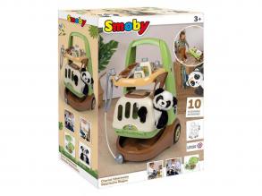 Smoby állatgondozó kocsi pandával, 10 részes.