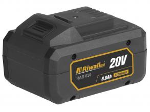 Riwall RAB 820 - 20 V Li-Ion akkumulátor 8 Ah