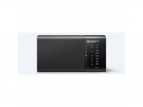 Sony ICFP37 FM/AM elemes fekete kisrádió