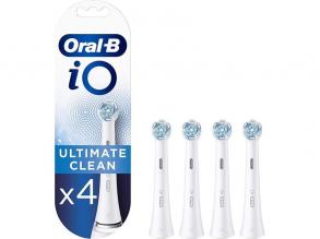Oral-B iO Ultimate Clean fehér 4 db-os elektromos fogkefefej szett