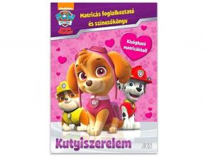 Mancs őrjárat: Kutyiszerelem matricás foglalkoztató