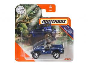 Matchbox: MBX Jungle Jeep Willys kisautó - kék