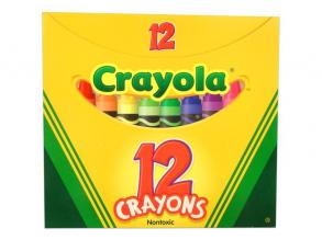 Crayola: Viaszkréta - 12 db - Crayola