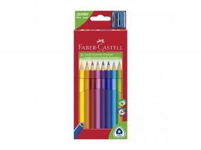 Faber-Castell háromszög alakú színes ceruza készlet - 10 db-os