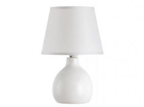 LED lámpatest , asztali , E14-es foglalatú , textil , krém , éjjeli lámpa , Rábalux , INGRID