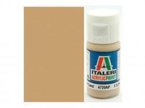 Italeri Flat Sand (4720AP) - Matt homokszínű makett festék 20ml