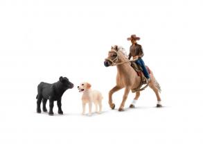 Schleich FARM WORLD western lovaglás 42578