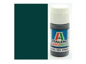 Italeri Flat Pz. Schwarzgrau RAL 7021 (4795AP)  Matt páncélszürke makett festék 20ml
