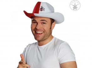 1.FC KÖLN cowboy kalap piros-fehér színben