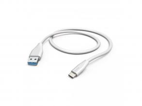 Hama 201596 FIC E3 USB 3.1, Type-C/USB A, 1,5m, fehér adatkábel