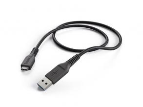 Hama 201594 FIC E3 USB 3.1 gen 1, Type-C/USB A, 1m, fekete adatkábel