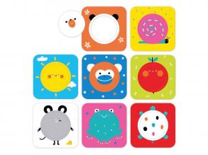 Banana Panda Puzzle, Fedezd fel a köröket  16 darabos.