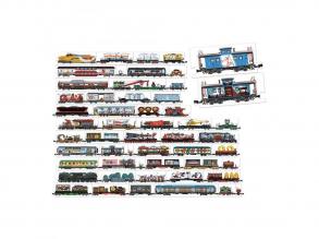 Banana Panda  Mix and Match párosító játék vonatok  54 darabos