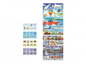 Banana Panda Puzzle: Közlekedés - 24 darab