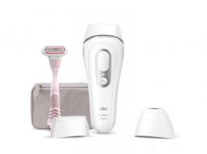 Braun Silk-expert IPL PL3133 fehér-ezüst villanófényes szőrtelenítő