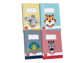 Herlitz Cute Animals A5 21-32 vonalas füzet