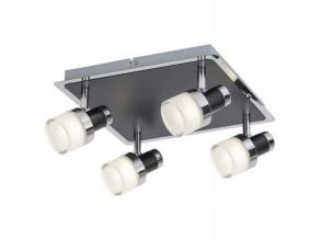 Rábalux , 5024 , Harold , Fürdőszobai lámpa , fekete , IP44 , 400020 W