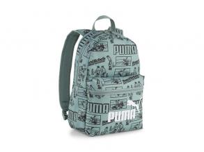 Puma 25 9132401 zöld mintás kicsi hátizsák