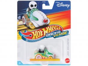 Hot Wheels: RacerVerse - Karácsonyi lidércnyomás Jack Skellington karakter kisautó - Mattel