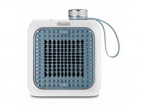 DeLonghi HFX10B03.LB fehér-világoskék asztali hősugárzó