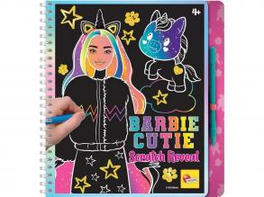 Barbie Cutie képkarc készítő szett 44 oldalas - Lisciani