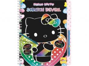 Hello Kitty Képkarc készítő füzet - Lisciani