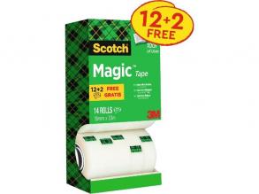 Scotch Magic 810 19mmx33m írható ragasztószalag 12+2db