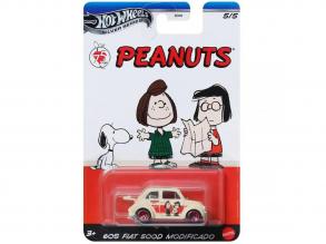 Hot Wheels: Snoopy 60s Fiat 500D Modificado kisautó 1/64 - Mattel